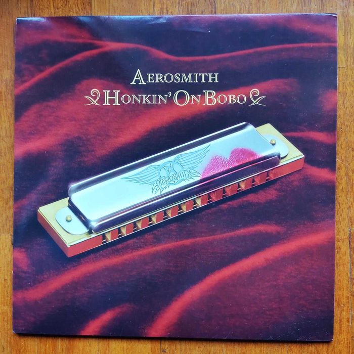 Aerosmith HONKIN' ON BOBO - LP novo Arcozelo • OLX.pt