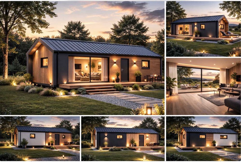 Domek Modułowy 36M2 DOMEK MOBILNY całoroczny SUPER CENA!