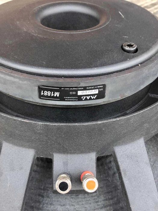JBL MAG M1881 Eminence динаміки 1501 1860 1000W 8 ohm 133db