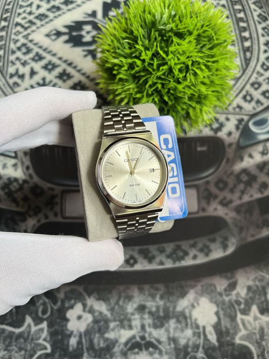 ‼️‼️ Годинник наручний Casio MTP-B145 White, Часы касио B145, a168