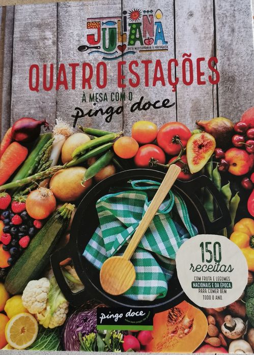 Livro receitas "Quatro Estações"
