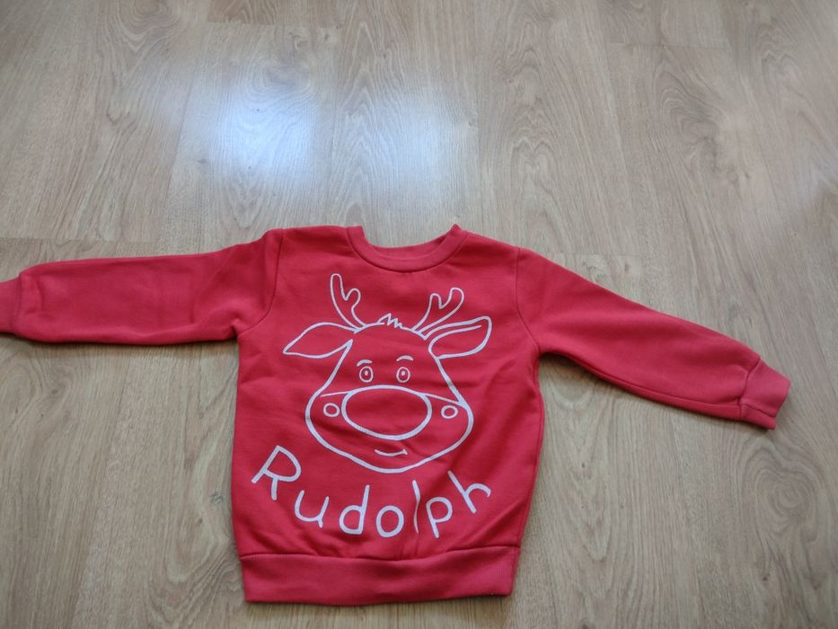 Czerwona bluza Sisnay r.104