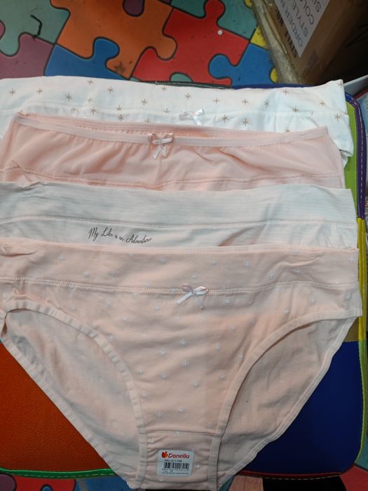 Трусики жіночі котонові, розмір М, L, XL, 2XL Donella