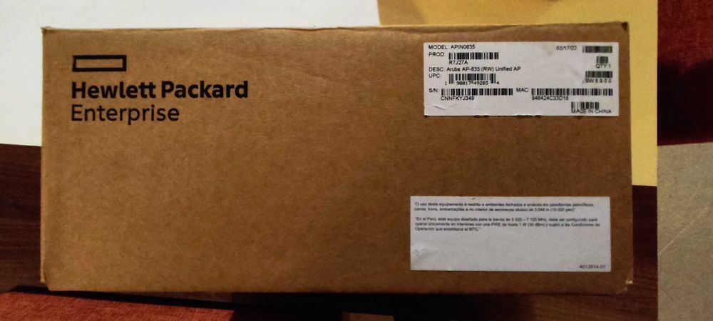 Ponto de acesso Aruba AP-635