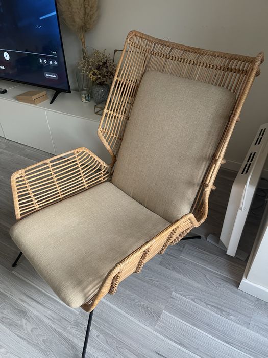 Cadeira rattan la redoute