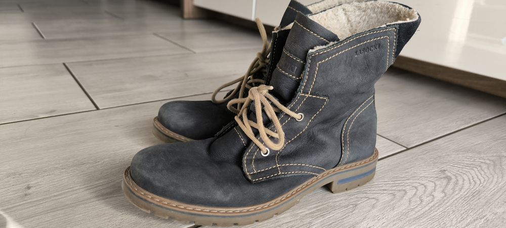 Lasocki trzewiki ocieplane damskie, r.38