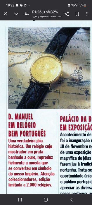 Relógio raro signo vinces