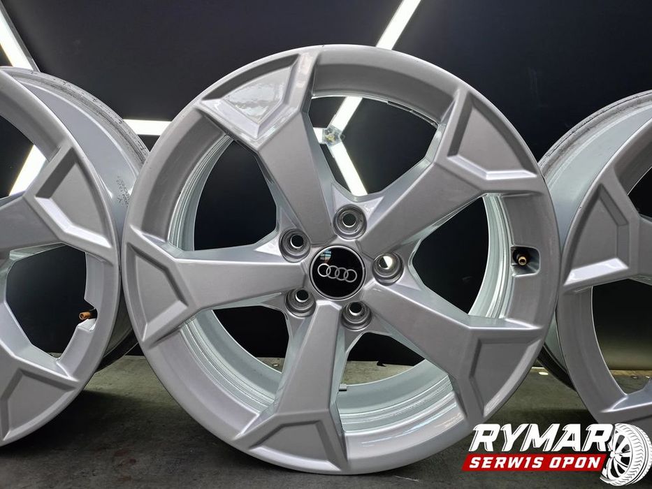 śląsk alufelgi 6.5x17 5x112 et38 oryginał audi oe komplet (vw seat skoda)