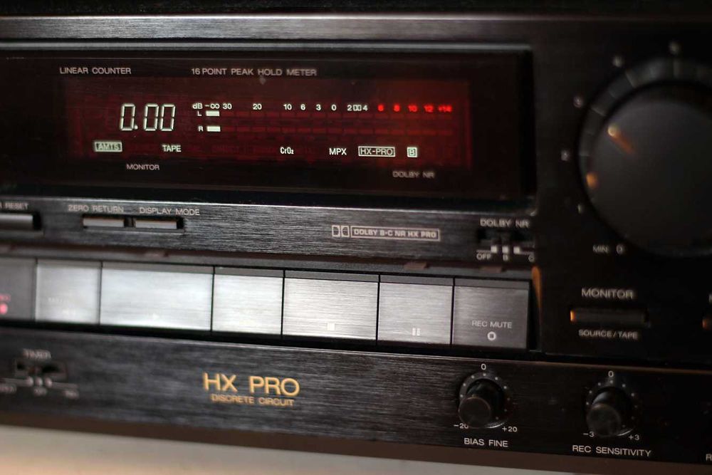 Deck Aiwa 3 head (Sony-Japan) Leitor Gravador cassete AD-F810