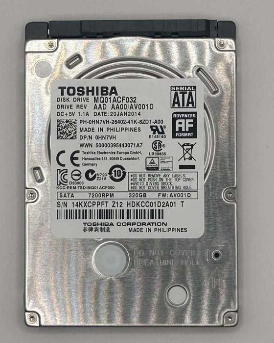 Dysk twardy Toshiba 320GB SATA III 2,5" (1127_3)