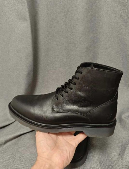Next 43 р черевики чорні чоловічі шкіряні стильні демісезон класичні