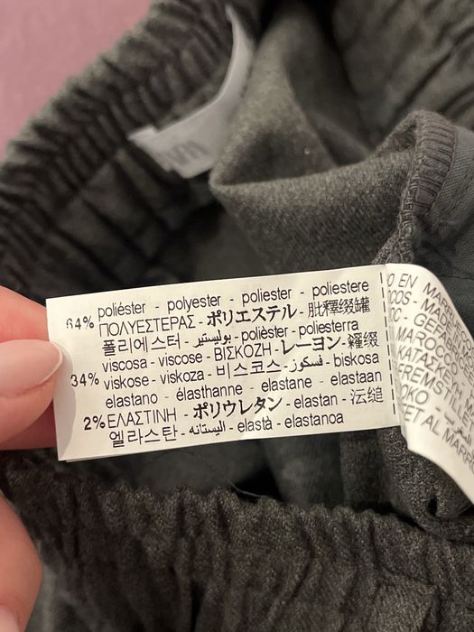 Calças Zara tipo alfaiataria