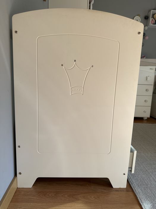 Berço Micuna Valentina + Gaveta + edredão +proteção lateral