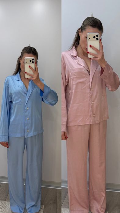 Жіноча шовкова піжама