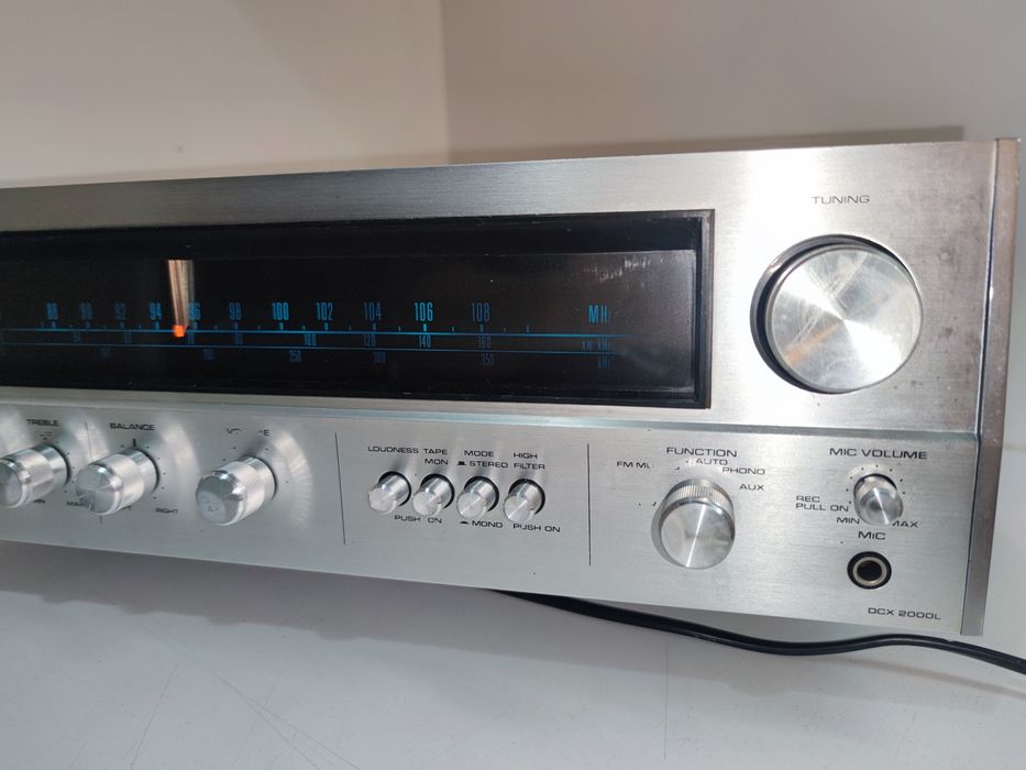 Amplificador - Sanyo DCX 2000 L Receiver - Vintage ano 1974