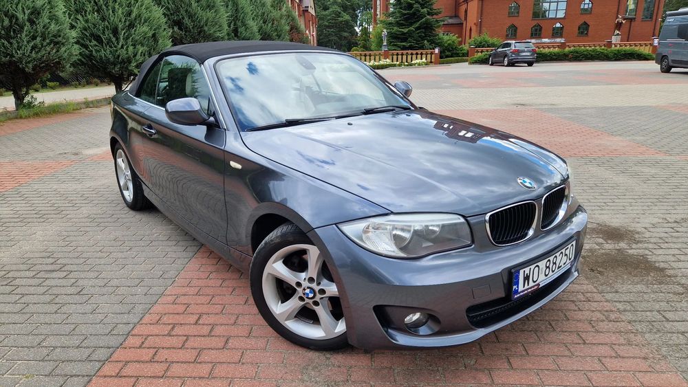 BMW Seria 1 2.0D 177KM,Oryginał Lakier,Bogate wyposażenie,Serwis BMW,II właściciel