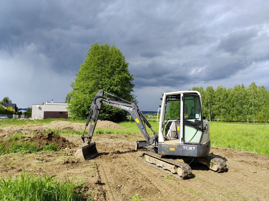 Wynajem koparki Krosno (TEREX 4T)