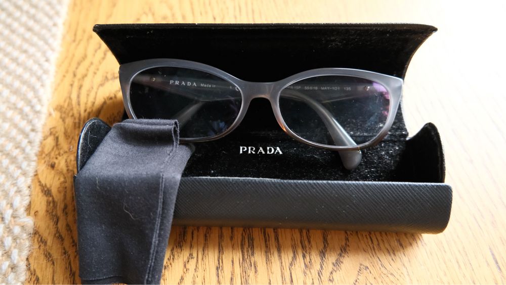 Oryginalne okulary oprawki Prada VPR 15P + etui