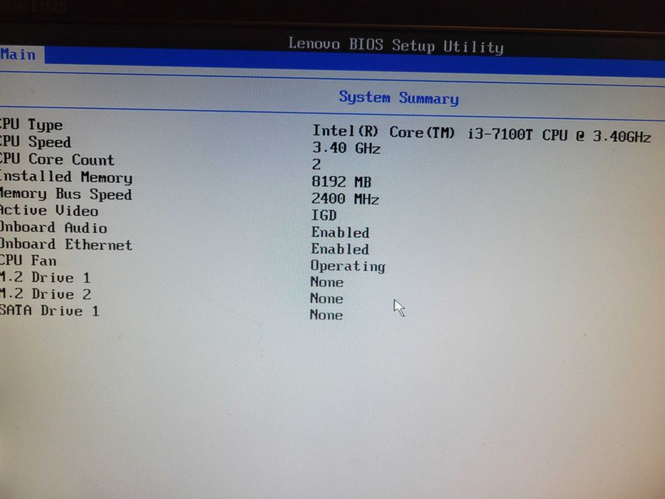Компьютер Lenovo ThinkCentre M710q USFF 8Gb DDR4 Win 10/11 неттоп