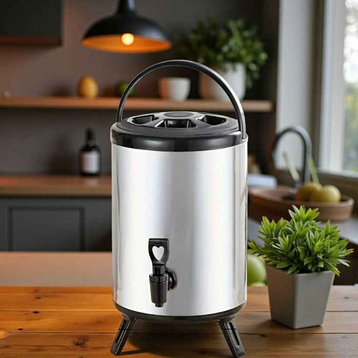 Termos gastronomiczny cateringowy 6 litrowy z nóżkami i rączką