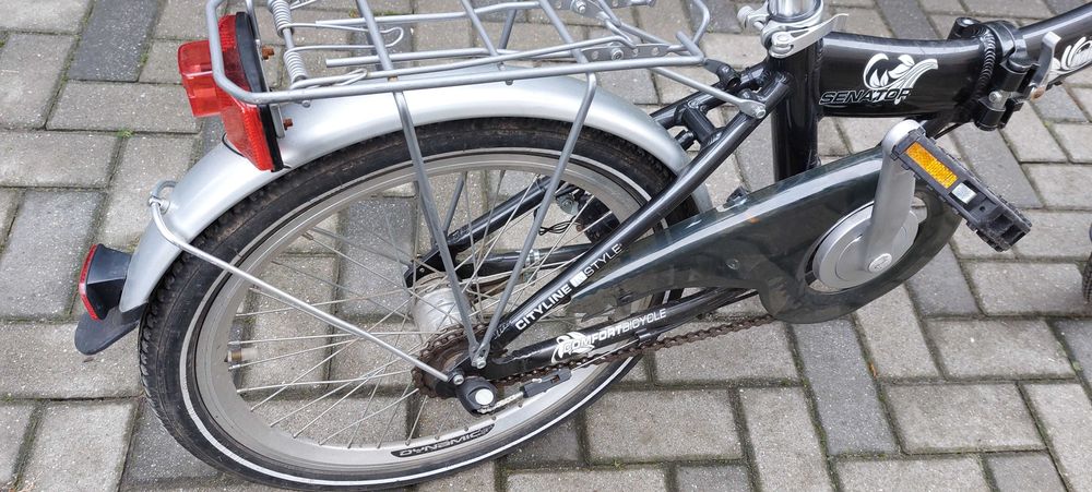 Rower składak z przerzutkami