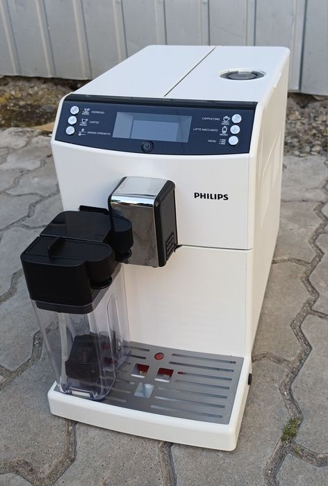 Кофемашина кофеварка Саеко Филипс Saeco Phillips EP3362 белая капучино