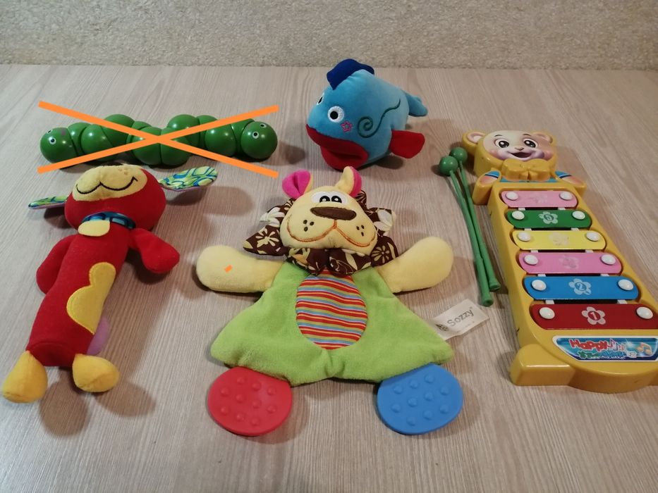 Игрушки для малышей, грызунки, погремушки