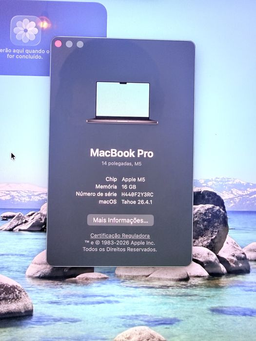 MacBook Pro M5 16RAM + 1TB SSD, 14”