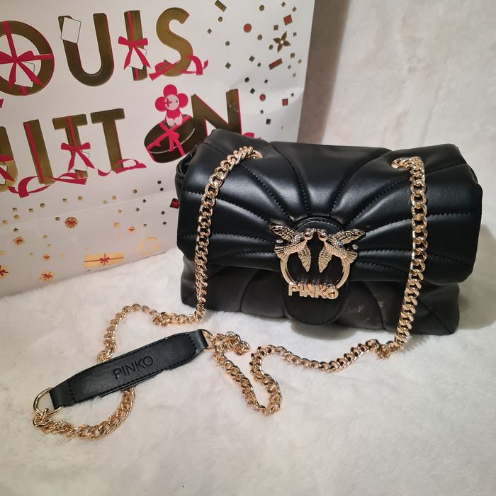Pinko torebka damska listonoszka czarna0