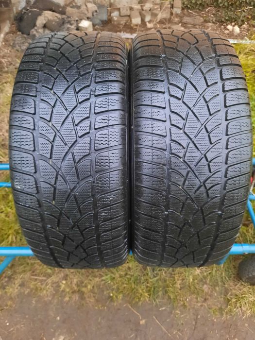 Opony zimowe klasy premium DUNLOP 245/50/18 ok. 6,5 mm 2021 r RUN FLAT