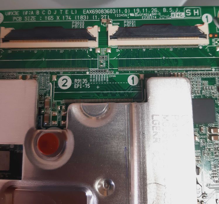 Placa principal LG 55-NANO816NA - LJ20 Cahassis