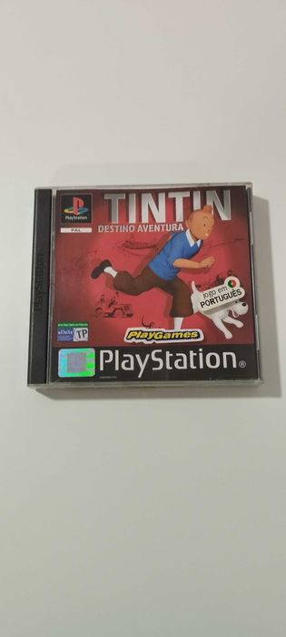 Jogo Playstation 1 - Tintin Destination Adventure / Destino Aventura