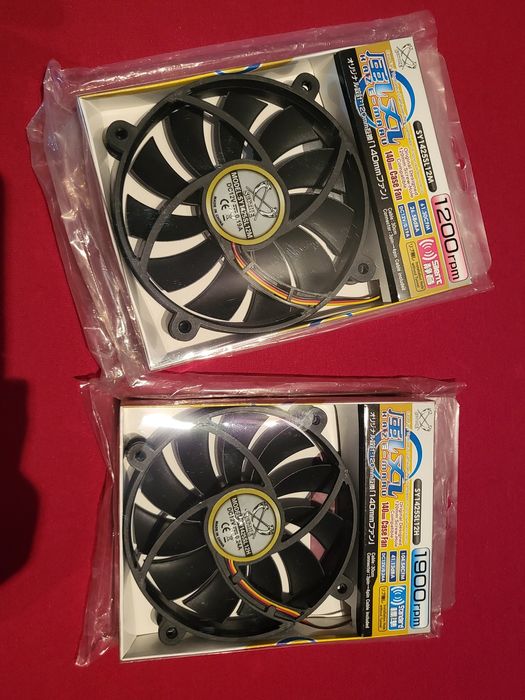 Scythe 140mm Fan – 1200 or 1900 RPM – New64729960976002122