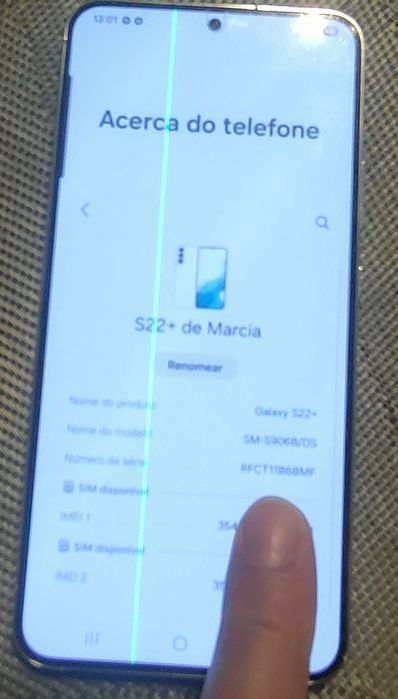 Samsung s22+ como novo 128gb(ler anúncio)