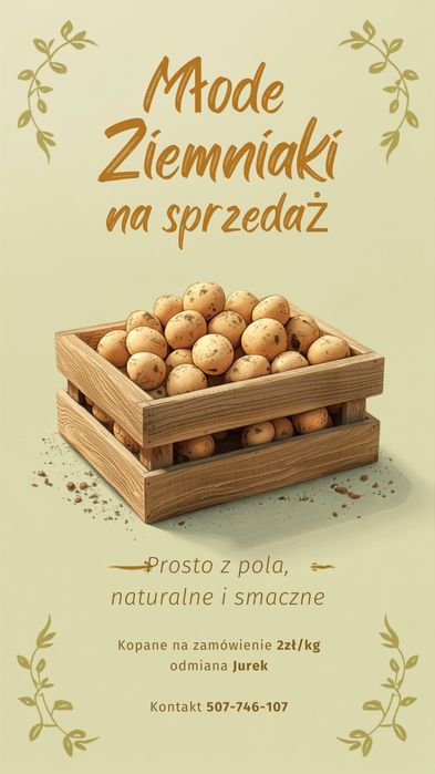 Ziemniaki młode Jurek