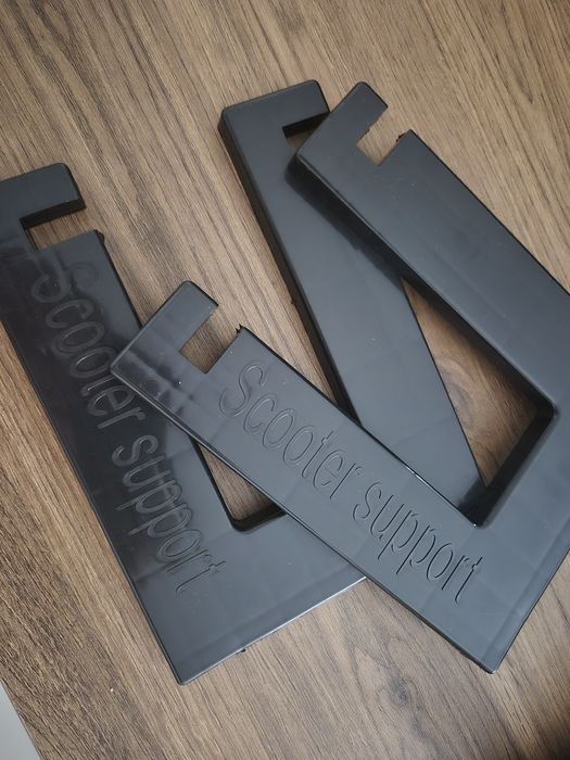 Suporte de estacionamento ajustável para piso