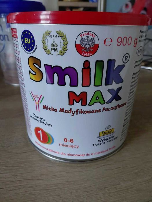 Mleko modyfikowane smilk max 900g