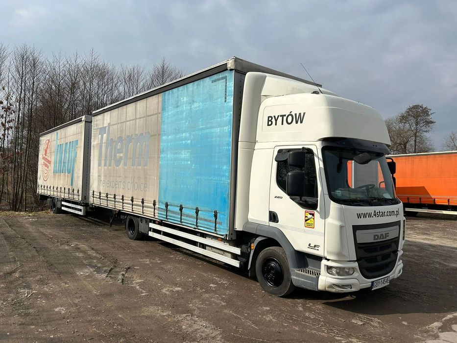 DAF LF 220 ZESTAW//TANDEM  zestaw/tandem