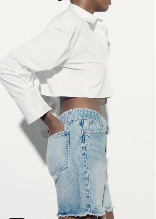 Джинсові шорти zara