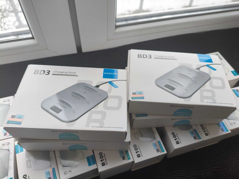 BOBOVR BD3 Charging Dock For Meta Quest 3 Зарядна станція,Док -станці