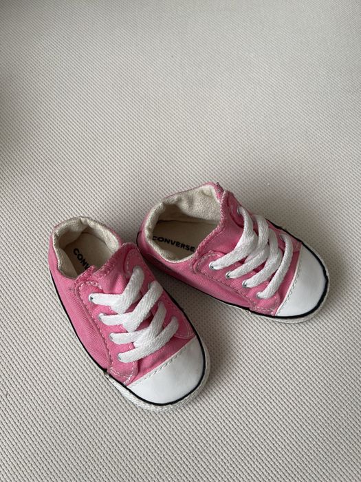 Дитячі рожеві кеди (converse), 19 розмір