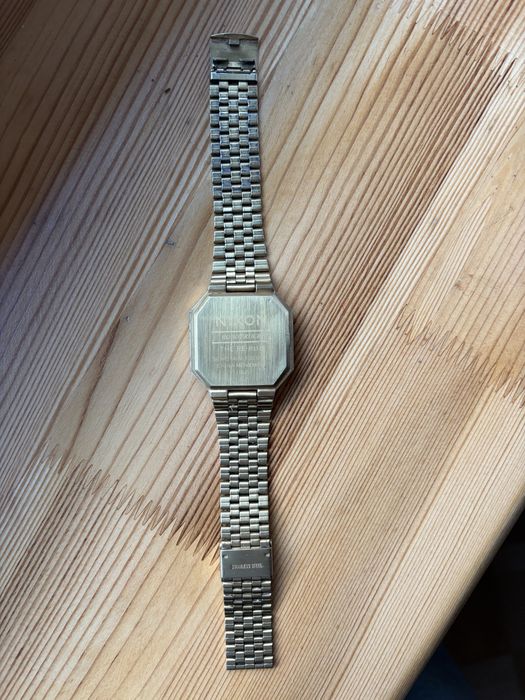 Zegarek Nixon Re-Run złoty