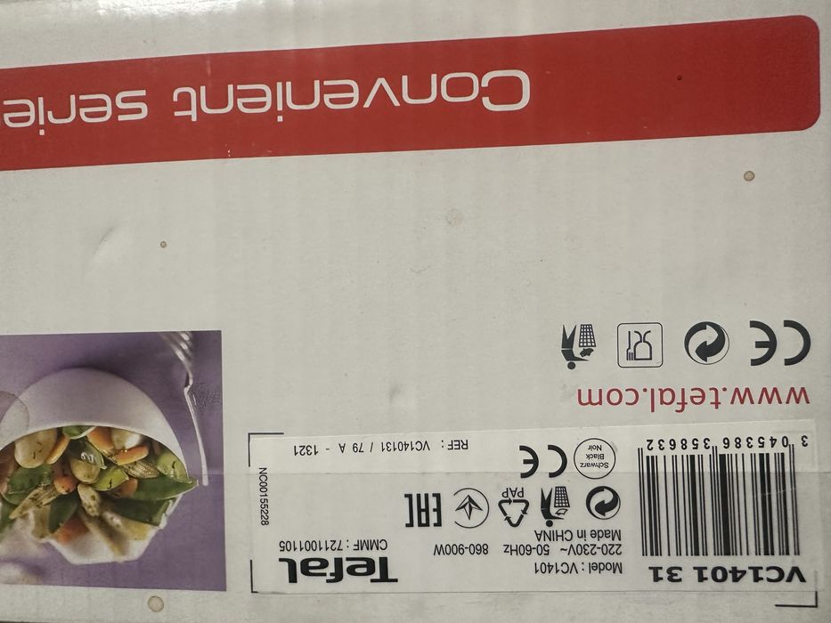 Parowar tefal vc1401 jak nowy