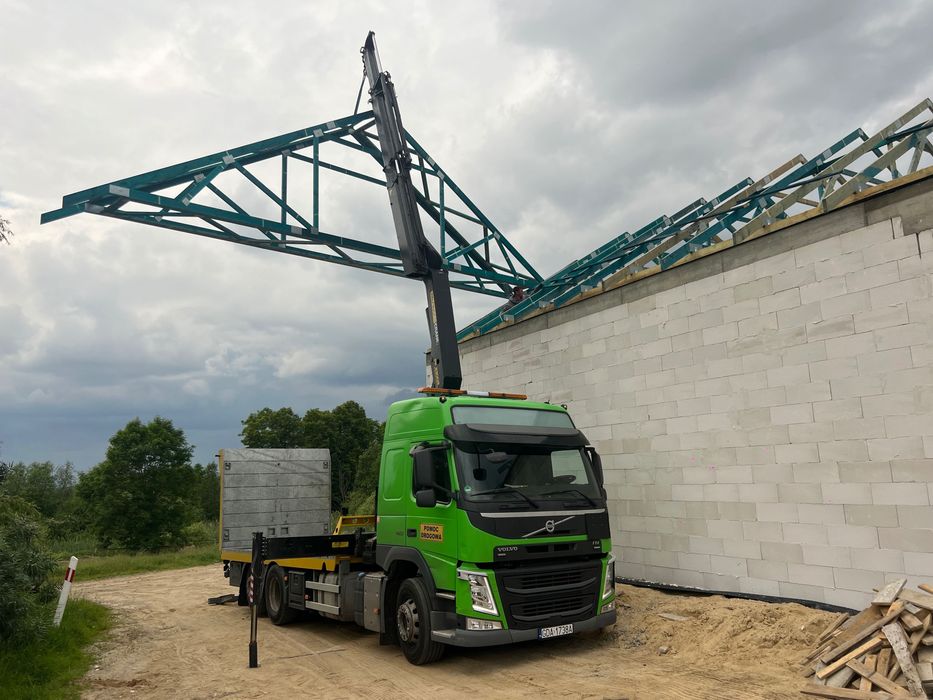 Usługi HDS transport Łodzi, domki, kontenery.