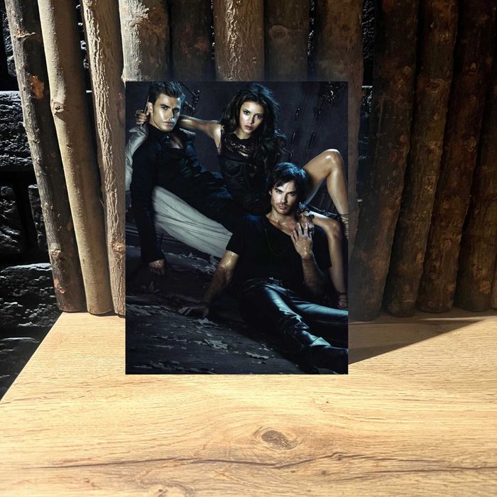 The Vampire Diaries - Pamiętniki wampirów metalowy obrazek