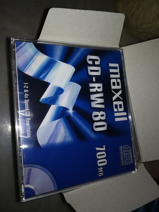 Conjunto de 2 Pack's 10 CD's Virgens/4 Unidades