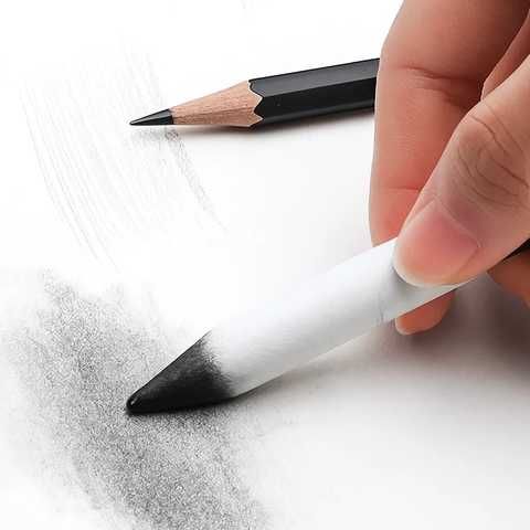 Zestaw do szkicowania rysowania profesjonalny ołówki węgle akcesoria