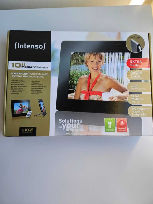 Moldura Digital Intenso Media Designer 10”