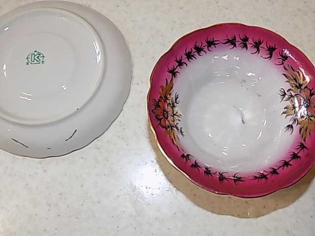 Сервиз Кофейный на 6 персон СССР Цветок Коростень фарфор