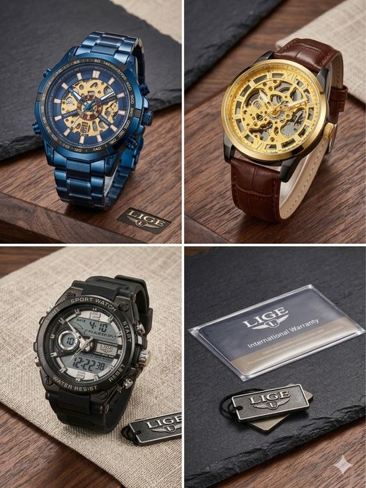 Relogios novos na caixa